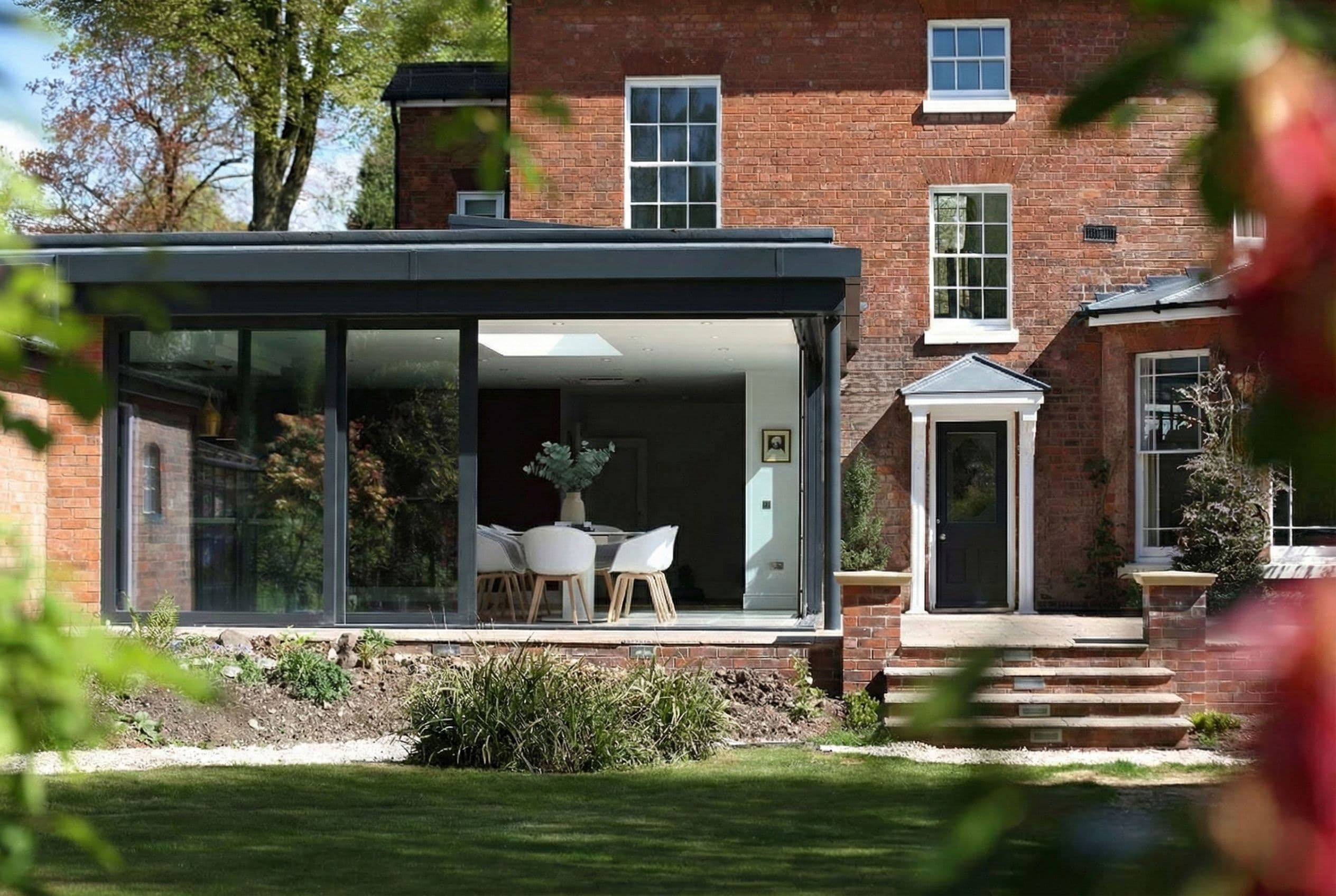 Completed extension to Grade 2 Listed Building